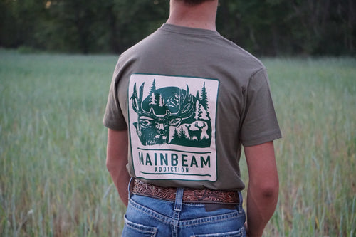 MBA Men's T-Shirt Muley OD Green