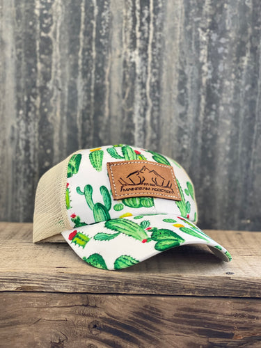 MBA Shed Womens Ponytail Hat - Cactus