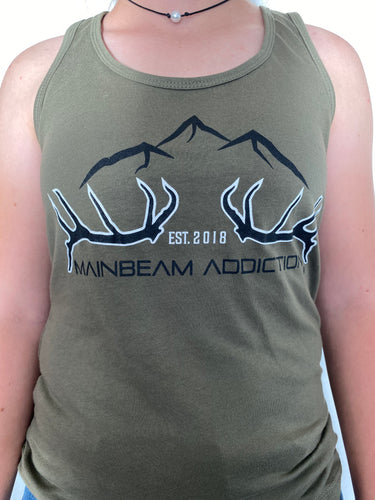 MBA Women's Tank Shed Military Green