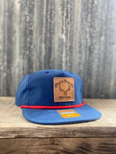 MBA MB Blue Rope Flat Bill