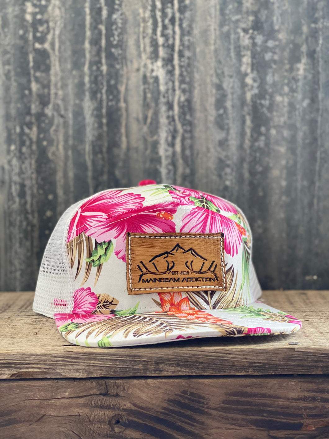 MBA Shed Design - White/Pink Floral FB