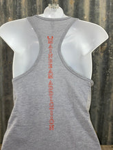 Load image into Gallery viewer, MBA Women&#39;s Racerback Tank Gray