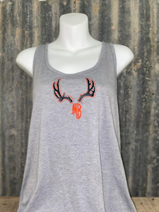 MBA Women's Racerback Tank Gray