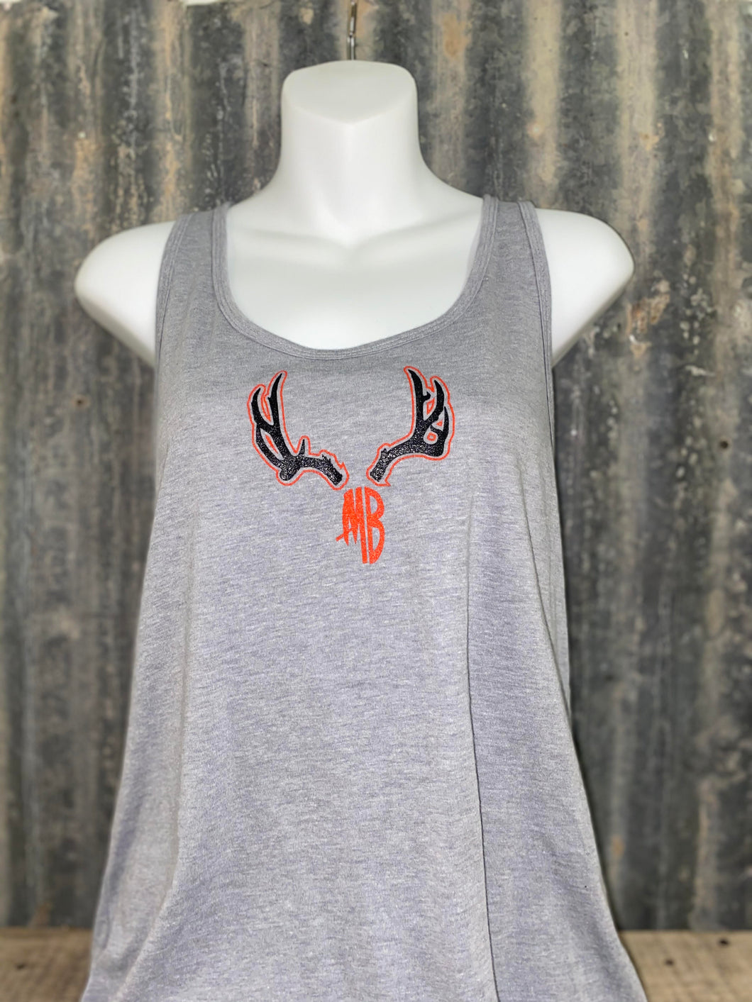 MBA Women's Racerback Tank Gray